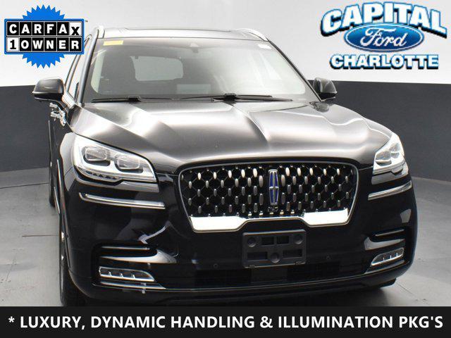 used 2021 Lincoln Aviator car, priced at $39,999