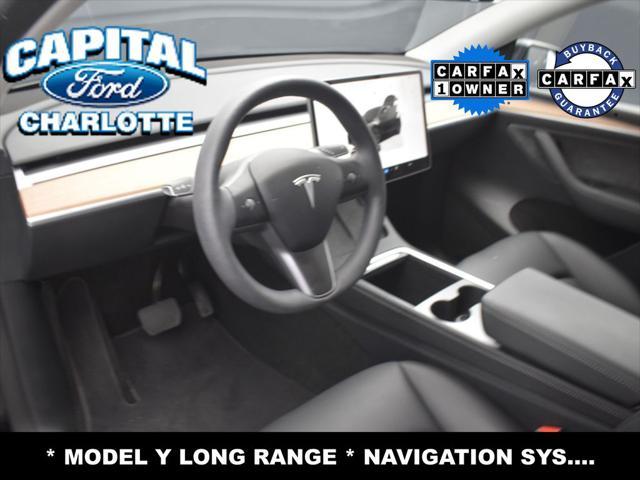 used 2025 Tesla Model Y car, priced at $34,999