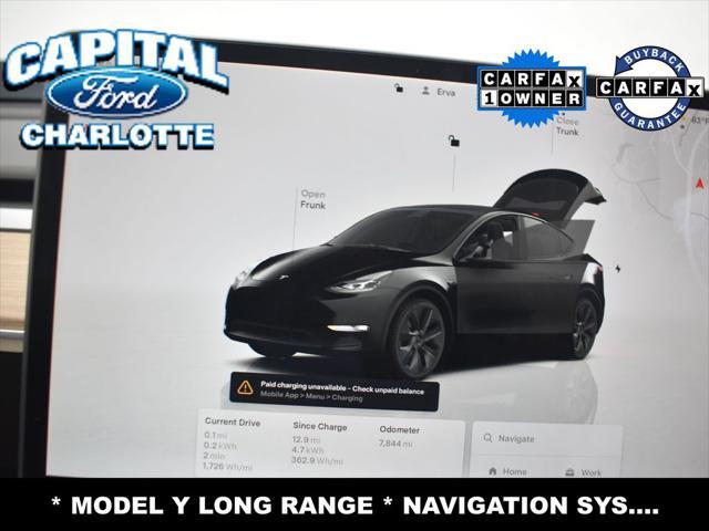 used 2025 Tesla Model Y car, priced at $34,999