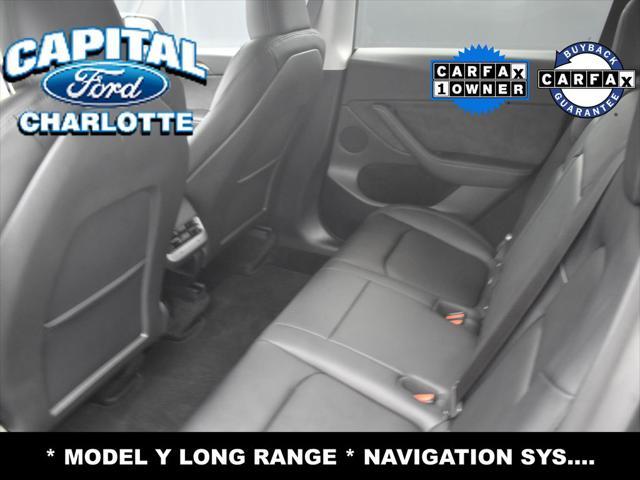 used 2025 Tesla Model Y car, priced at $34,999