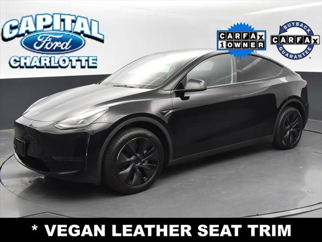 used 2025 Tesla Model Y car, priced at $34,999