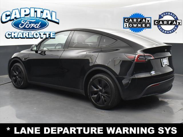 used 2025 Tesla Model Y car, priced at $34,999