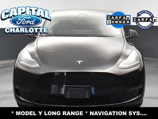 used 2025 Tesla Model Y car, priced at $34,999