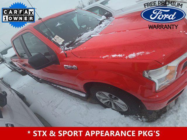 used 2018 Ford F-150 car, priced at $17,999