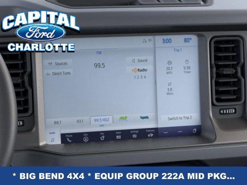new 2025 Ford Bronco car, priced at $44,612