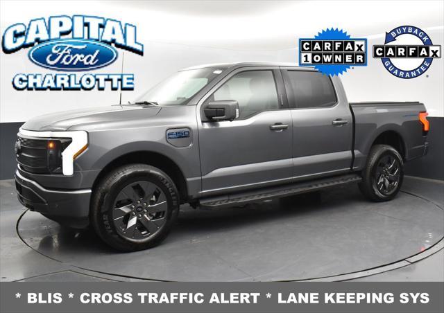 used 2024 Ford F-150 Lightning car, priced at $51,999