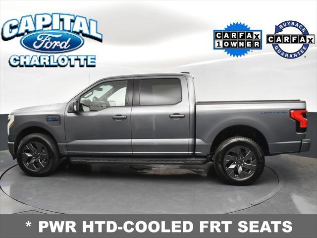 used 2024 Ford F-150 Lightning car, priced at $51,999