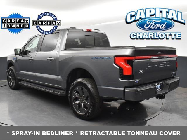 used 2024 Ford F-150 Lightning car, priced at $51,999