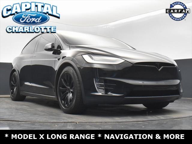 used 2020 Tesla Model X car, priced at $34,499