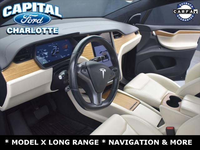 used 2020 Tesla Model X car, priced at $34,499