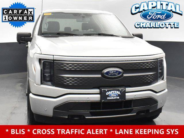 used 2023 Ford F-150 Lightning car, priced at $35,999