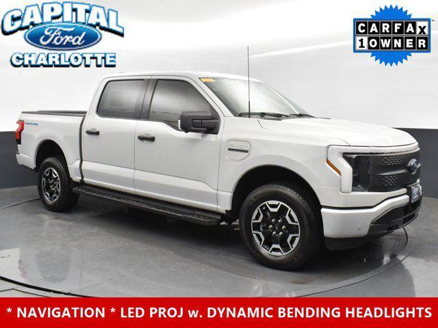 used 2023 Ford F-150 Lightning car, priced at $35,999