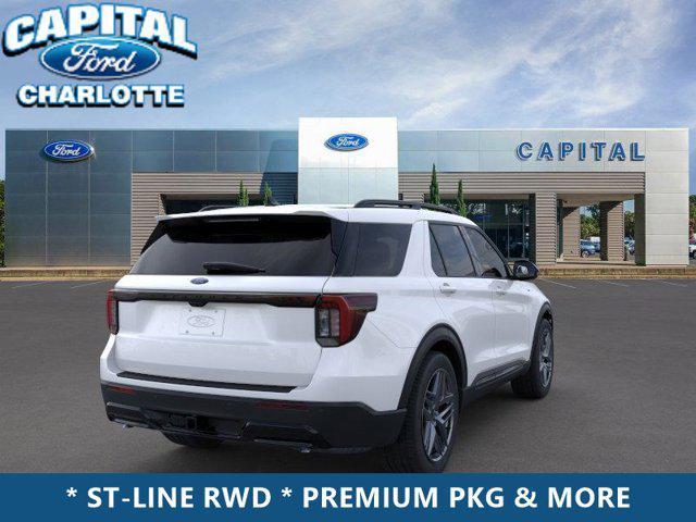 new 2025 Ford Explorer car, priced at $47,664