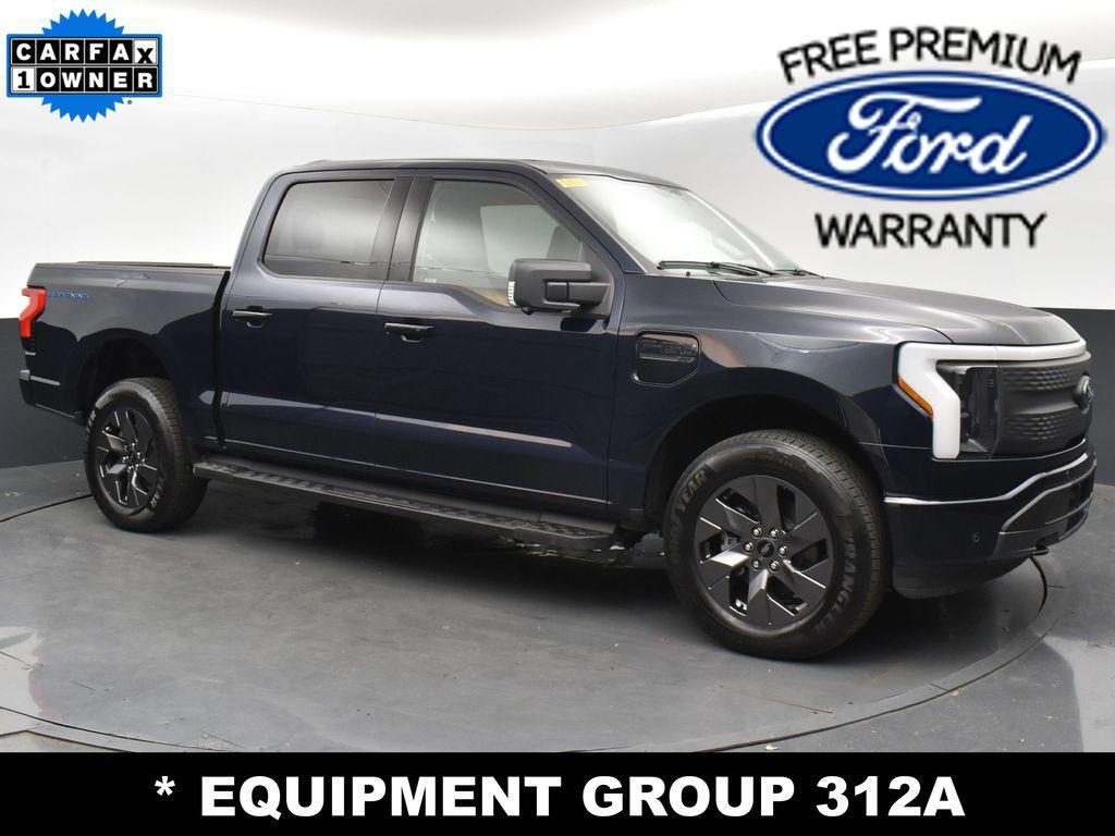 used 2023 Ford F-150 Lightning car, priced at $32,999