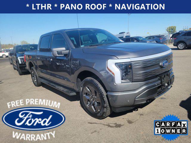 used 2022 Ford F-150 Lightning car, priced at $42,999