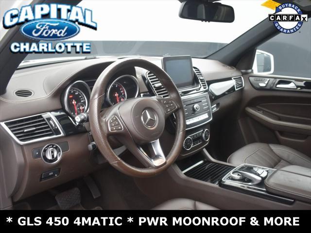 used 2017 Mercedes-Benz GLS 450 car, priced at $19,999