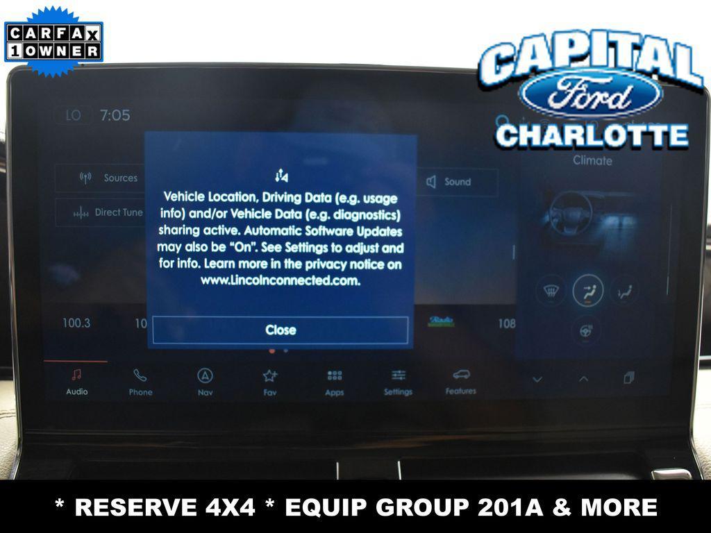 used 2024 Lincoln Navigator car, priced at $59,999