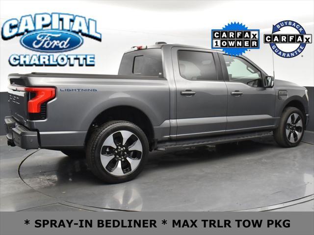 used 2023 Ford F-150 Lightning car, priced at $54,999