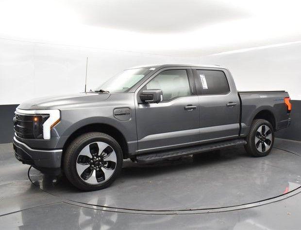 used 2023 Ford F-150 Lightning car, priced at $54,999