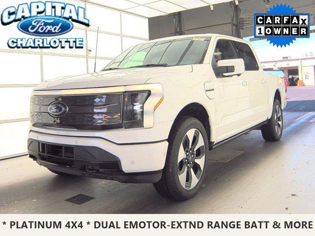 used 2023 Ford F-150 Lightning car, priced at $56,999