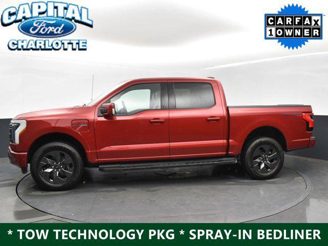 used 2023 Ford F-150 Lightning car, priced at $46,999