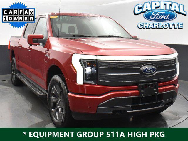 used 2023 Ford F-150 Lightning car, priced at $46,999