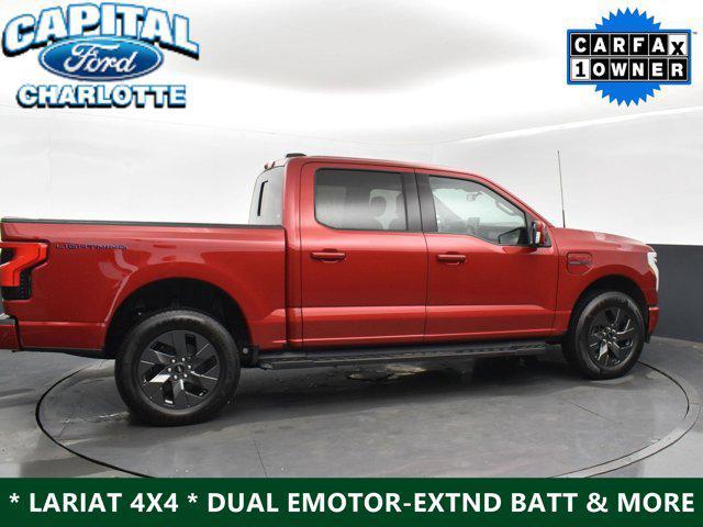 used 2023 Ford F-150 Lightning car, priced at $46,999