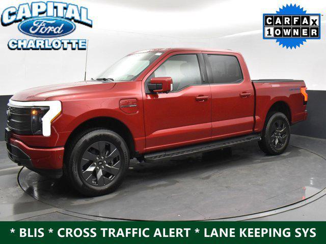 used 2023 Ford F-150 Lightning car, priced at $46,999