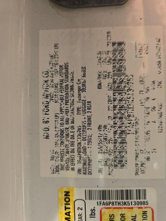 used 2019 Ford Mustang car, priced at $14,999