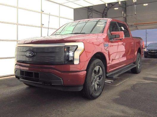 used 2024 Ford F-150 Lightning car, priced at $52,999