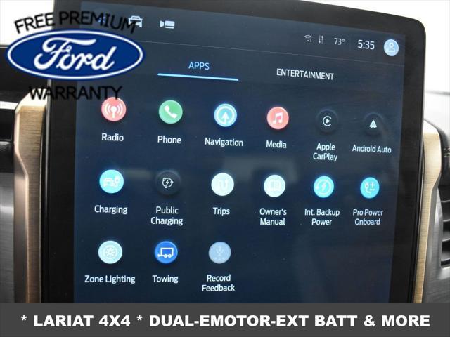 used 2023 Ford F-150 Lightning car, priced at $43,999