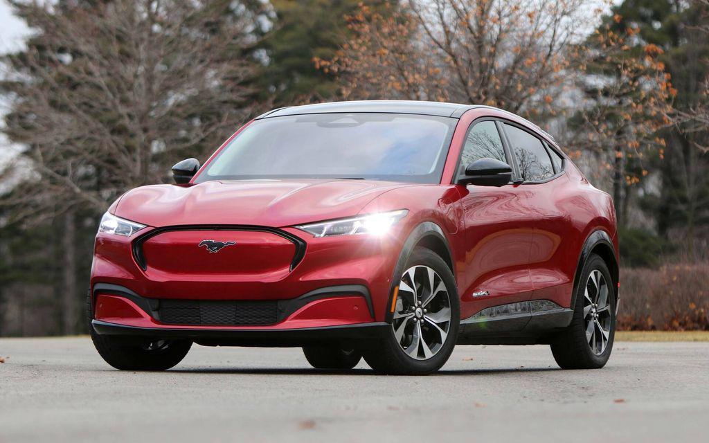 used 2021 Ford Mustang Mach-E car, priced at $23,999