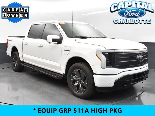 used 2023 Ford F-150 Lightning car, priced at $48,999