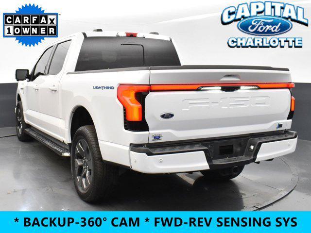 used 2023 Ford F-150 Lightning car, priced at $48,999