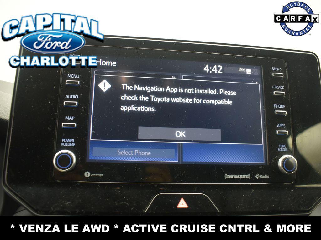 used 2021 Toyota Venza car, priced at $23,499