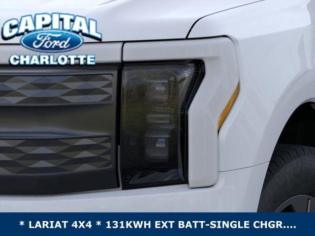 new 2025 Ford F-150 Lightning car, priced at $74,344