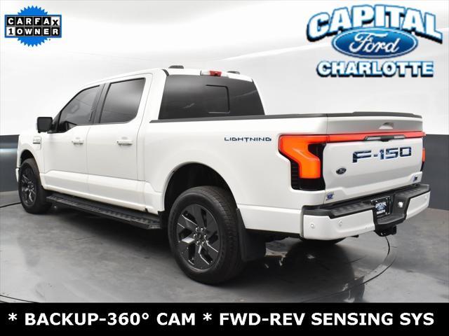 used 2023 Ford F-150 Lightning car, priced at $45,999