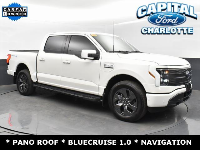 used 2023 Ford F-150 Lightning car, priced at $45,999