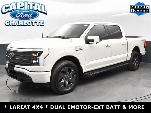used 2023 Ford F-150 Lightning car, priced at $45,999