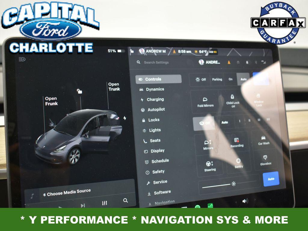 used 2021 Tesla Model Y car, priced at $24,999