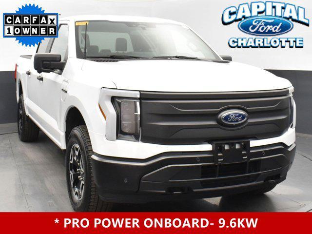 used 2023 Ford F-150 Lightning car, priced at $37,999