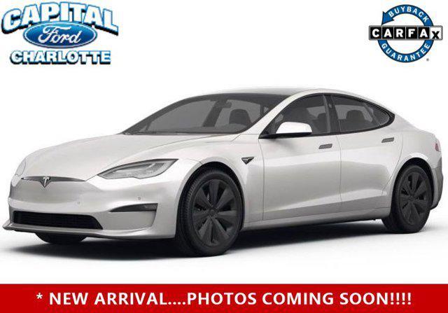 used 2022 Tesla Model S car, priced at $57,999