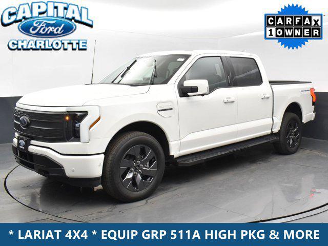 used 2022 Ford F-150 Lightning car, priced at $43,999