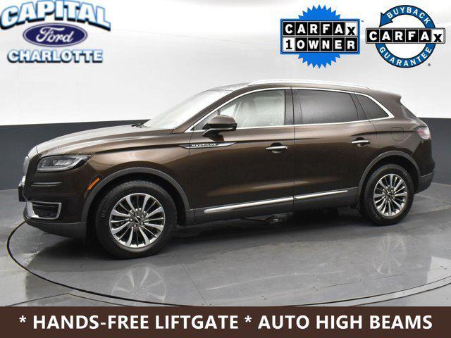 used 2020 Lincoln Nautilus car, priced at $27,999