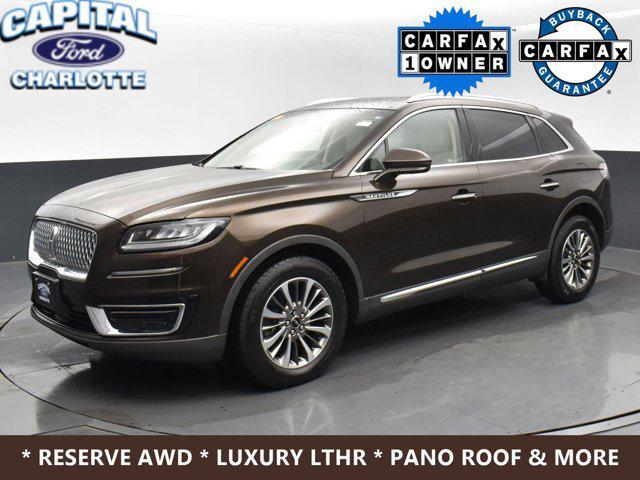 used 2020 Lincoln Nautilus car, priced at $27,999