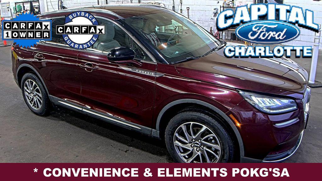 used 2021 Lincoln Corsair car, priced at $24,999