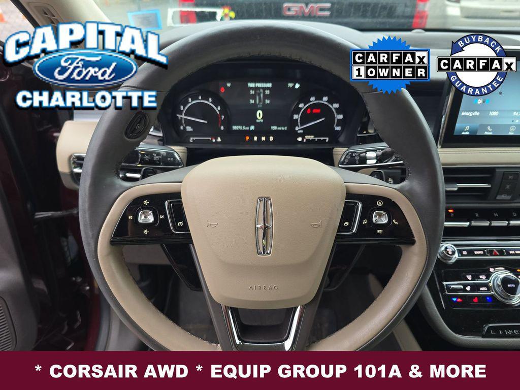 used 2021 Lincoln Corsair car, priced at $24,999