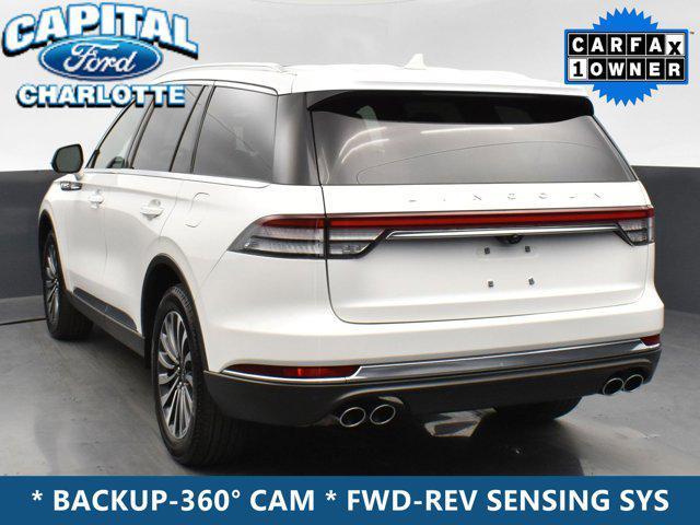 used 2022 Lincoln Aviator car, priced at $41,999