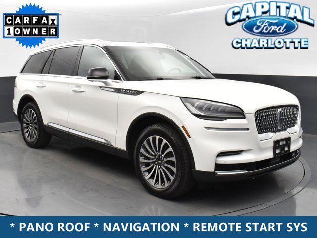 used 2022 Lincoln Aviator car, priced at $41,999