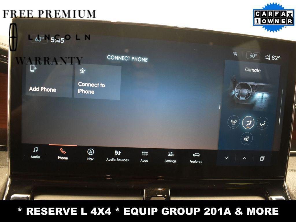 used 2022 Lincoln Navigator car, priced at $49,999